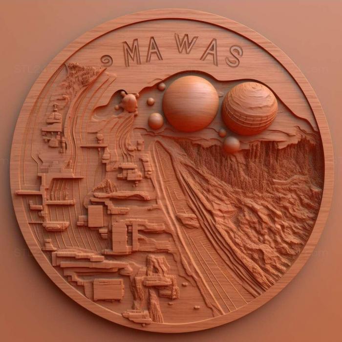 Games (Surviving Mars 4, GAMES_31940) 3D models for cnc